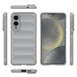 Etui do Samsung Galaxy S25 Edge, Gaming Shockproof, szare