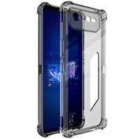 Etui IMAK do Asus ROG Phone 6 5G, Dropproof, przezroczyste / czarne