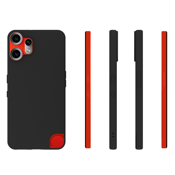 Matowe etui ochronne TPU do Nothing CMF Phone 2 Pro – minimalistyczny design i skuteczna ochrona - czarne