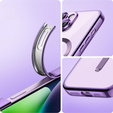 Etui do iPhone 13, Electro MagSafe, fioletowe + Szkło na ekran