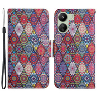 Etui z klapką do Xiaomi Redmi 13C / Poco C65, Wallet, Kaleidoscope