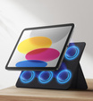 Etui SURITCH magnetyczny stojak do iPad 11" 2025 A16 (11 gen.) / 10.9" 2022 (10 gen.), czarne