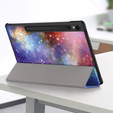 Etui do Samsung Galaxy Tab S9, Smartcase Hybrid z miejscem na rysik, galactic