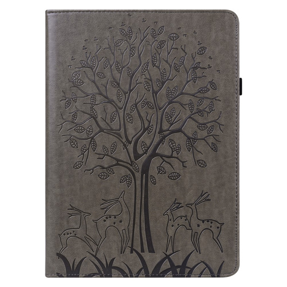 Etui do Xiaomi Redmi Pad SE 11", tree and deers, szare