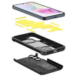 Etui Spigen do Samsung Galaxy  A35 5G, Tough Armor, Czarne + Szkło