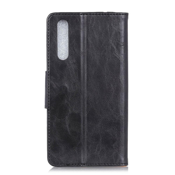 Skórzane Etui Wallet do Samsung Galaxy A50 / A30s - Black