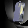 Etui do Samsung Galaxy A56 5G – Smart View z kieszenią na kartę, fioletowe