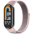 Pasek Nylonowy do Xiaomi Smart Band 10 / 9 / 8, Różowy