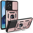 Etui pancerne do Motorola Moto G14, CamShield Slide, różowe rose gold