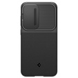 Etui Spigen do Samsung Galaxy S24 FE, Optik Armor, Czarne + Szkło Hartowane 9H