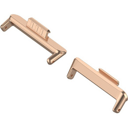 2x Adapter złącze do paska do Huawei Watch Fit 3, Różowe złoto