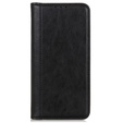 Etui do Xiaomi Redmi Note 13 Pro+, Wallet Litchi Leather, czarne