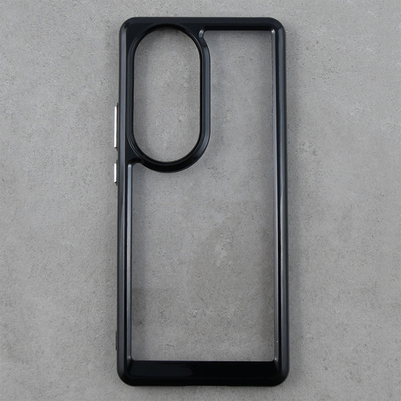 Etui do Oppo Reno 10 / 10 Pro, Fusion Hybrid, przezroczyste / czarne