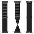 Pasek Spigen WBF1 Band do Apple Watch 8/9/10/11/SE/Ultra 1/2 (44/45/46/49 mm) – Black