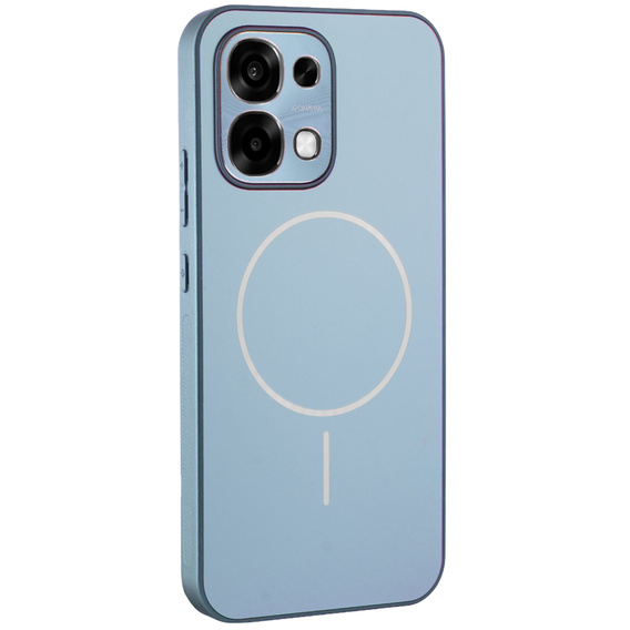 Etui ochronne do Oppo A6 Pro 5G, do MagSafe, niebieskie