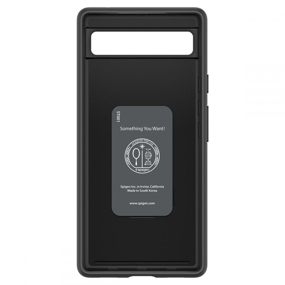 Etui Spigen do Google Pixel 6A, Thin Fit, Black