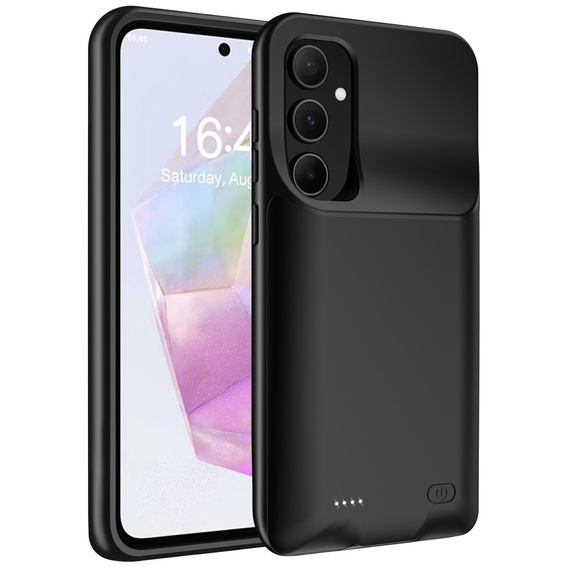 Etui z Baterią 10000mAh do Samsung Galaxy A55 5G, czarne