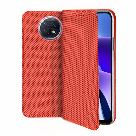 Etui Wallet do Xiaomi Redmi Note 9T 5G, Red