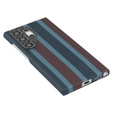 Etui do Samsung Galaxy S24 Ultra, Aramid Fiber Slim Case, do MagSafe, niebieskie / czerwone