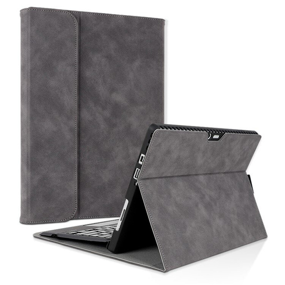 Etui do Microsoft Surface Pro 9, Wallet Pen Slot, czarne