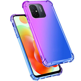 Etui do Xiaomi Redmi 12C, Gradient Dropproof, Fioletowe / Niebieskie