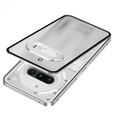 Etui do Nothing Phone 3A, Frame Case, srebrne