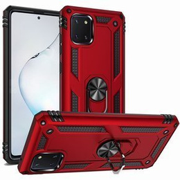 Etui pancerne do Samsung Galaxy Note 10 Lite, Nox Case Ring, czerwone