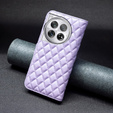 Etui z klapką do OnePlus 12 5G, Wallet, BINFEN COLOR, fioletowe