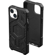 Etui Urban Armor Gear do iPhone 15 Plus, Monarch Pro Carbon MagSafe, czarne