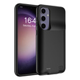 Etui z Baterią 6500mAh do Samsung Galaxy S25, czarne