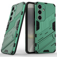 Etui do Samsung Galaxy A36 5G, Military kickstand, zielone