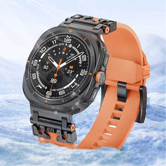 Pasek do Samsung Galaxy Watch Ultra 47mm (2025 / 2024), Pomarańczowy