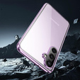 Etui do Samsung Galaxy S24 FE, Magnetic Dual Glass, fioletowe