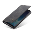 Etui CASEME do Samsung Galaxy S8 Plus, Leather Wallet Case, czarne