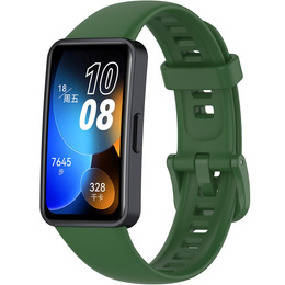 Pasek Silikonowy do Huawei Band 8 / Huawei Band 9 / Huawei Band 10, Zielony