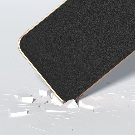 Etui do Samsung Galaxy S23 FE, Cowhide Leather, czarne