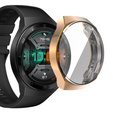 2w1 Etui z osłoną na ekran do Huawei Watch GT 2E 46mm, Różowe złoto