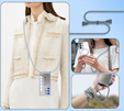 Etui do Samsung Galaxy S25 Ultra, Electro MagSafe, niebieskie + Smycz