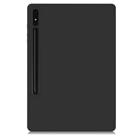 Etui do Samsung Galaxy Tab S9+ z miejscem na rysik, Czarne