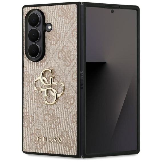 Etui GUESS do Samsung Galaxy Z Fold7, 4G Big Metal Logo, różowe