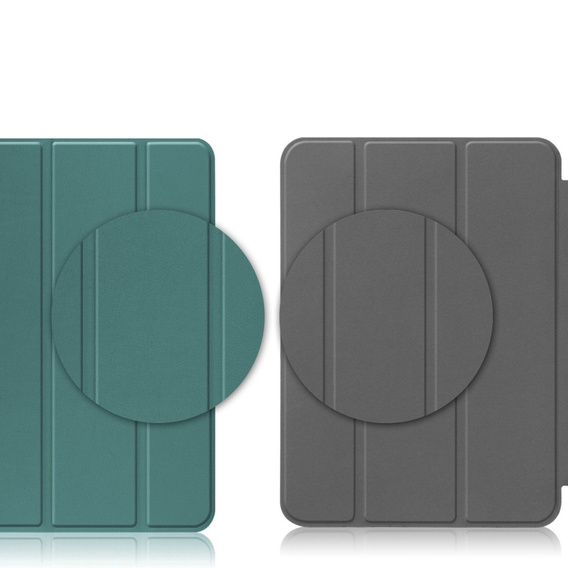 Etui do iPad 11" 2025 A16 (11 gen.) / iPad 10.9" 2022 (10 gen.), Smartcase z miejscem na rysik, zielone