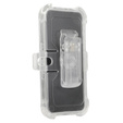Pancerne Etui do Samsung Galaxy S24, Belt Clip, z klipsem, przezroczyste