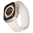 Pasek Silikonowy do Apple Watch 1/2/3/4/5/6/7/8/9/10/11/SE Ultra 1/2/3 42/44/45/46/49mm, Beżowy