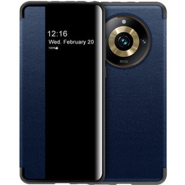 Etui do Realme 11 Pro 5G / 11 Pro+ 5G, z klapką Side View, niebieskie