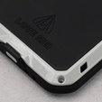 Etui Love Mei do iPhone 13 Mini, pancerne ze szkłem, srebrne
