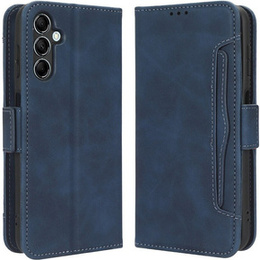 Etui z klapką do Samsung Galaxy M34, Card Slot, niebieskie
