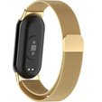 Pasek Bransoleta Milanese do Xiaomi Smart Band 10 / 9 / 8, Złoty
