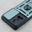 Etui pancerne do Oppo Reno 10 / 10 Pro, CamShield Slide, zielone