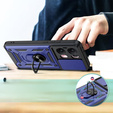 Etui pancerne do Oppo Reno 13 Pro, CamShield Slide, niebieskie