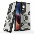 Etui Kickstand Honeycomb do Xiaomi Poco F4 5G, Grey